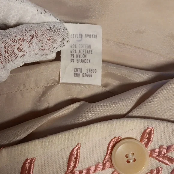 Vintage Nicole Miller Collection Blazer Jacket NWOT - Picture 9 of 13